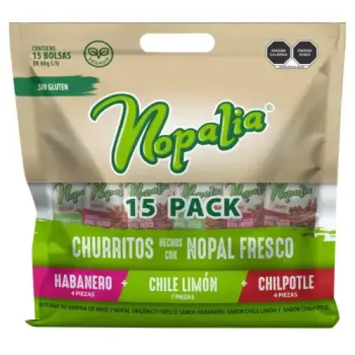 Churritos  Nopalia 15 Pack